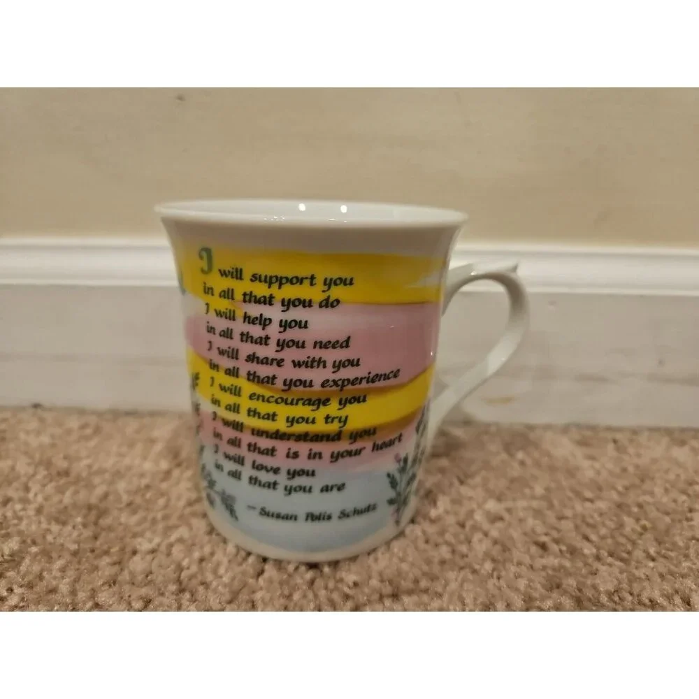 Vintage Blue Mountain Arts Mug, Susan Polis Schultz Poem - Picture 1 of 4
